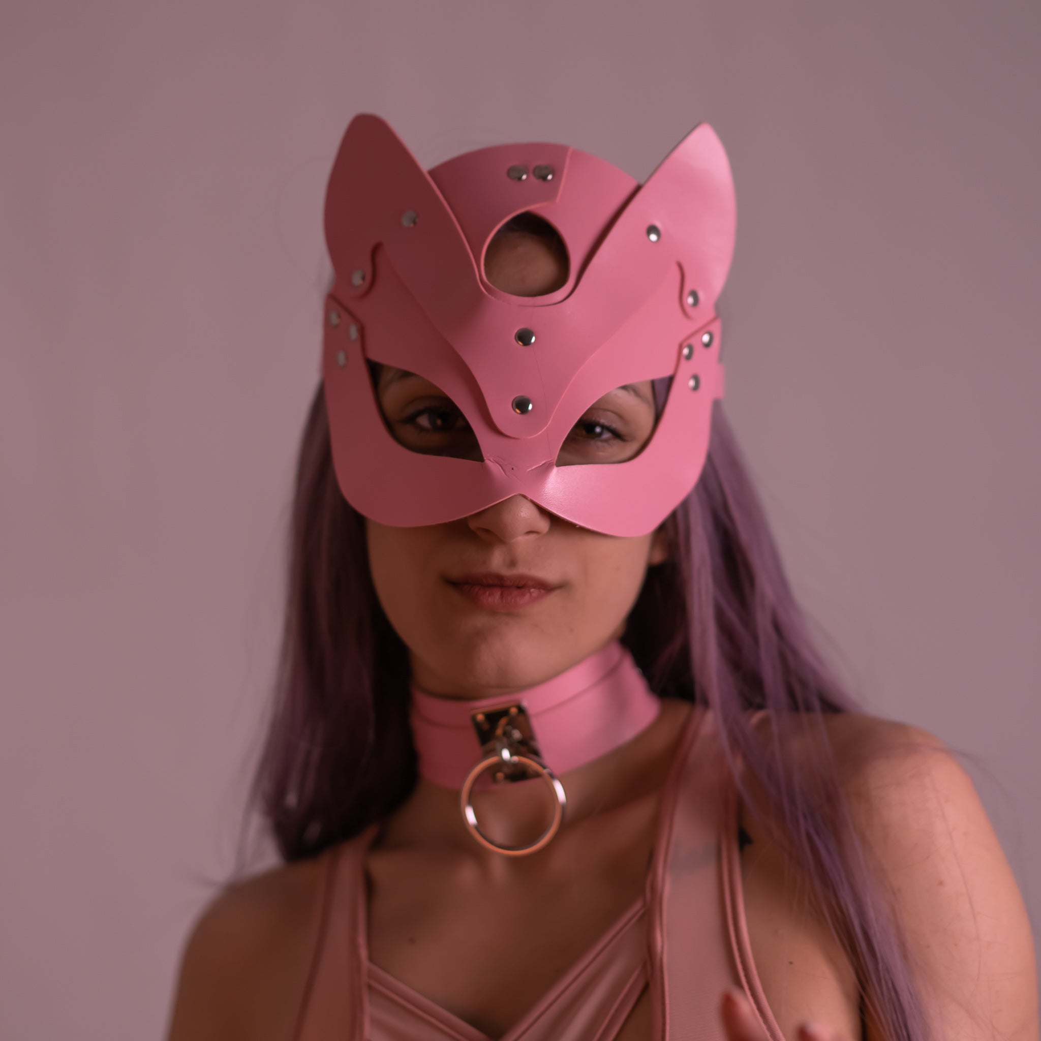 Premium Pink Cat Mask